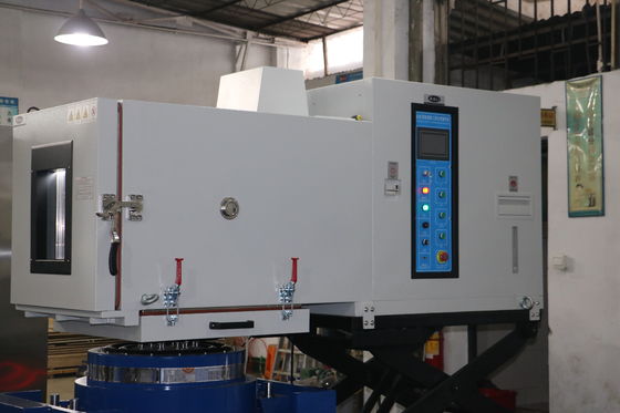 কাস্টমাইজেশন প্রোগ্রামযোগ্য পরিবেশগত জলবায়ু পরীক্ষা সমন্বিত কম্পন শেকার সিস্টেম