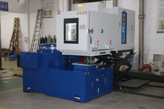 কাস্টমাইজেশন প্রোগ্রামযোগ্য পরিবেশগত জলবায়ু পরীক্ষা সমন্বিত কম্পন শেকার সিস্টেম