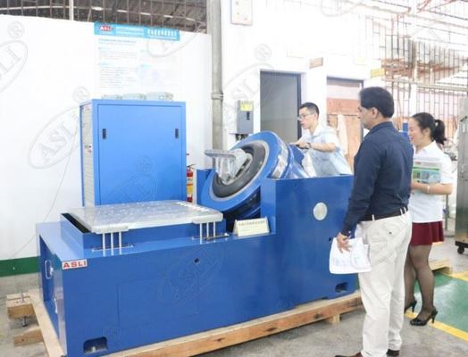 100g Acceleration Vibration Testing Machine with 10000N Sine Force and 1 Year Warranty