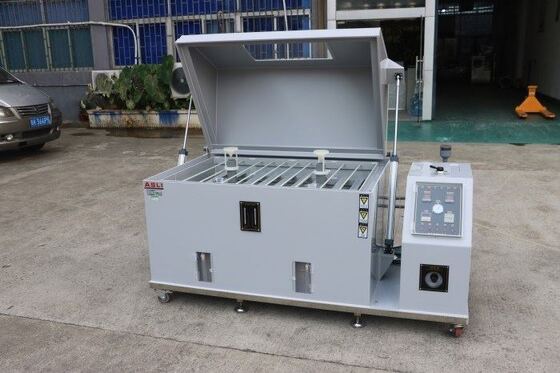 এএসটিএম বি 117 স্বয়ংক্রিয় ক্রমাগত নল ত্বরান্বিত বয়স্কতা লবণ স্প্রে টেস্টিং মেশিন সমুদ্র লবণ কুয়াশা জারা প্রতিরোধের পরীক্ষক