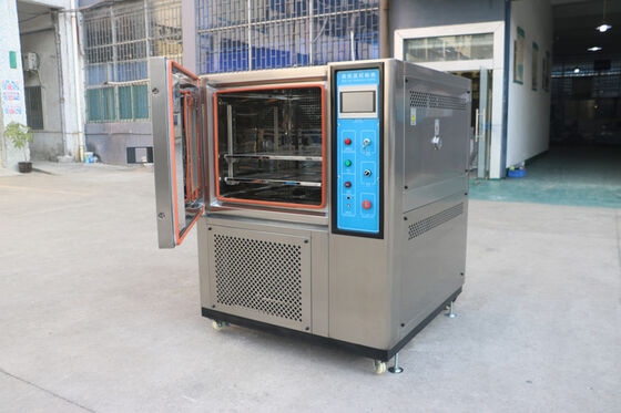 মাইক্রো মিনি তাপমাত্রা পরীক্ষা জলবায়ু আর্দ্রতা স্থিতিশীলতা পরীক্ষা চেম্বার