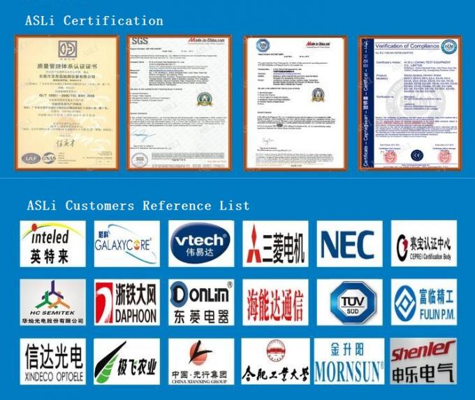 ASLi factory facility â manufacturing and assembly floor for environmental testing equipment