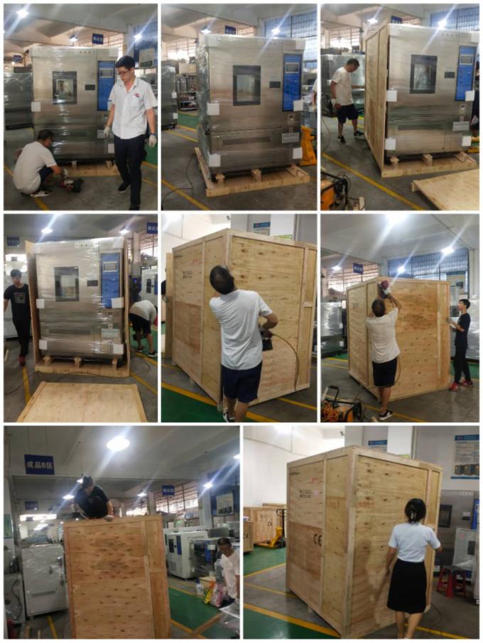 তাপ এবং শীতল জলবায়ু নিয়ন্ত্রণ পরীক্ষা চেম্বার 3C/মিনিট ডায়া 50mm 2 স্তর 2