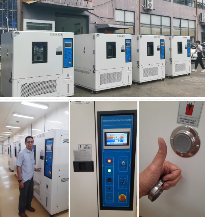 80L পরিবেশগত আর্দ্রতা স্থায়িত্ব জলবায়ু পরীক্ষা চেম্বার ধ্রুবক তাপমাত্রা 0