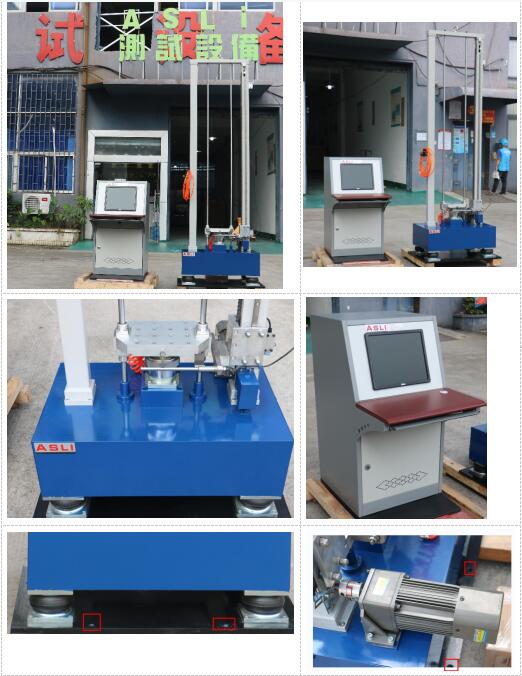 এক্সিলারেশন মেকানিক্যাল শক ইমপ্যাক্ট টেস্টার 150G 6ms IEC60068-2-27 1